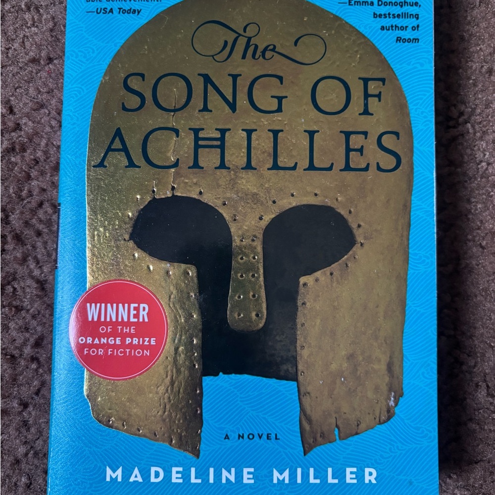 The Song of Achilles Blue and Gold Coffee Table Book